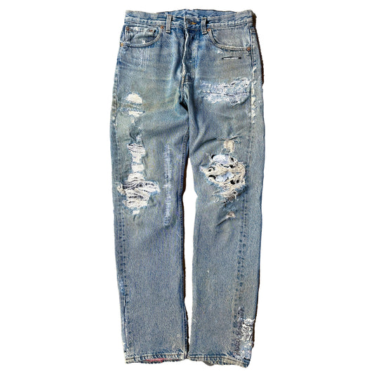 Broken Knee Denim