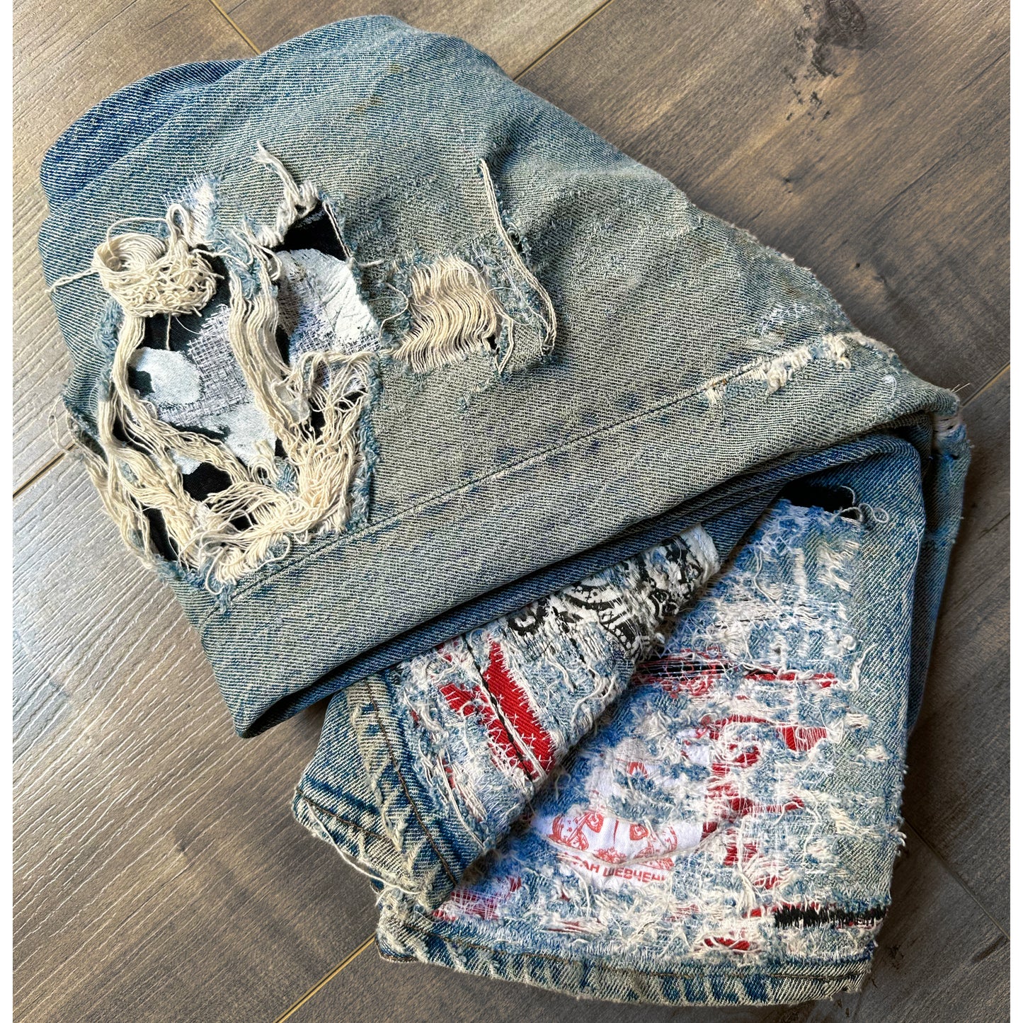 Broken Knee Denim